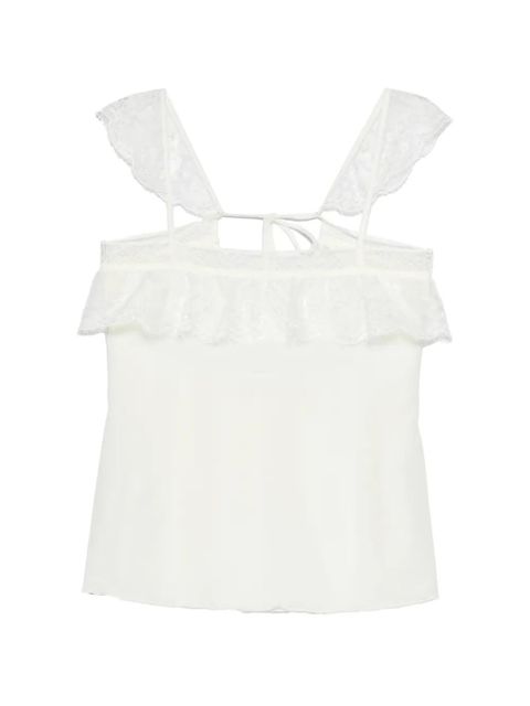 Gimaguas Meredith lace-trim top - White - zdjęcie produktu nr 1