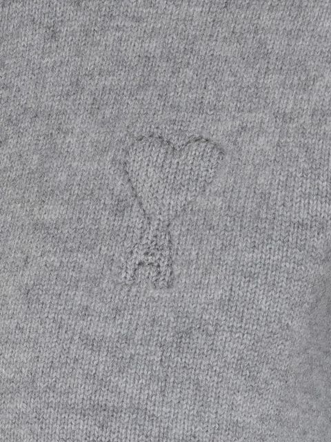 AMI Paris wool cardigan - Grey