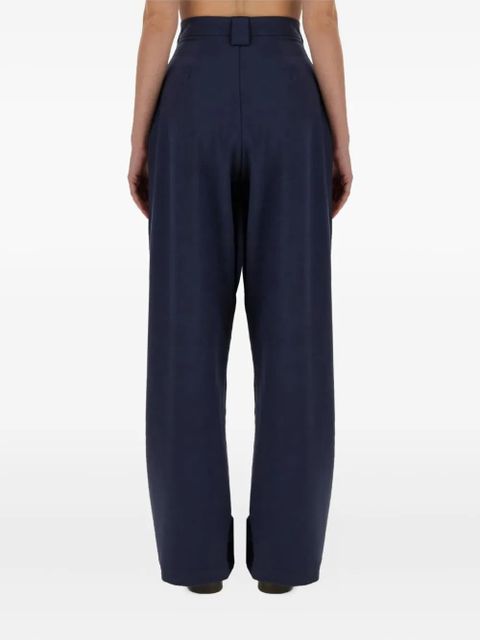 Alysi pleated trousers - Blue