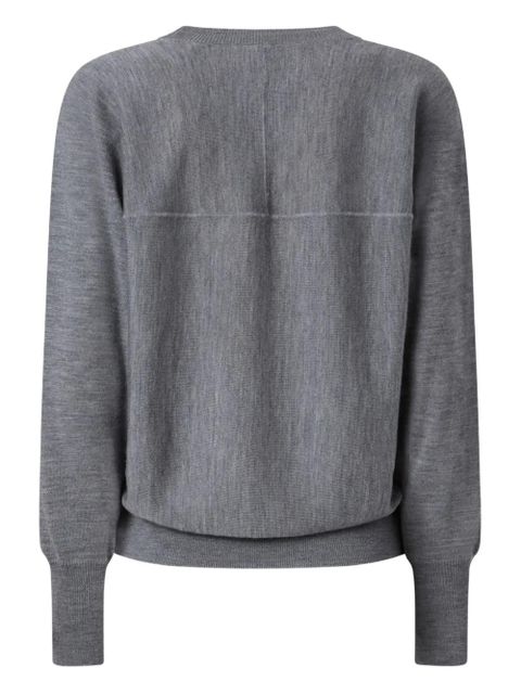 PINKO Lanzarote crew-neck sweater - Grey - zdjęcie produktu nr 2