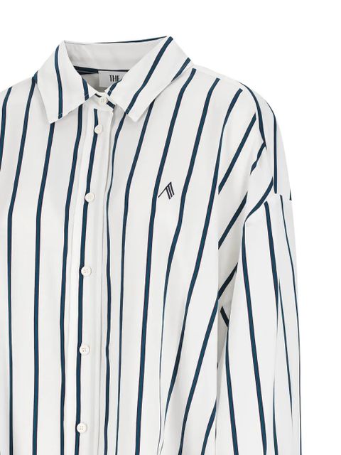 The Attico Diana striped shirt - White - zdjęcie produktu nr 1
