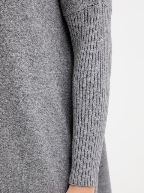 Haveone dres damski kolor szary HNC-P001