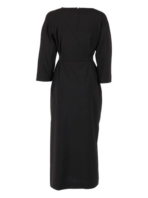 Weekend Max Mara Laziale belted dress - Black - zdjęcie produktu nr 2