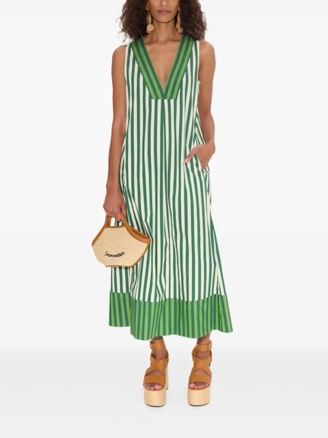 Simon Miller Mar poplin midi dress - Green