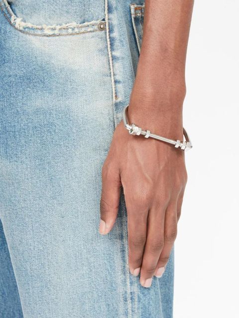 Maison Margiela screw-motif bracelet - Silver