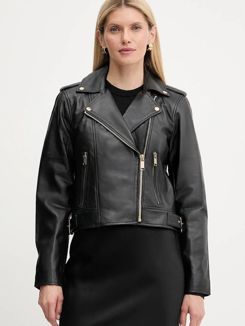 MICHAEL Michael Kors ramoneska skórzana - zdjęcie produktu nr 1