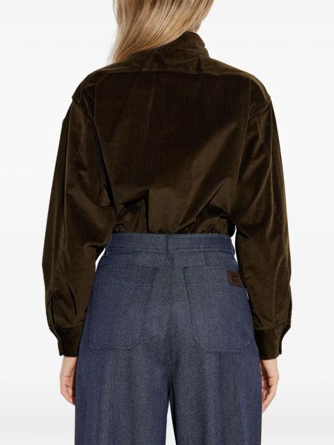 Max Mara corduroy bodysuit - Brown