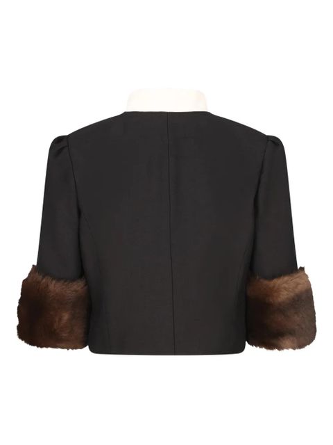 Valentino Garavani single-breated jacket - Black