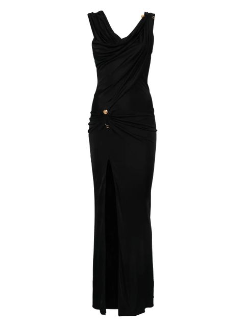 Versace asymmetric neck dress - Black - zdjęcie produktu nr 1