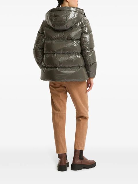 Yves Salomon duck-down padded jacket - Grey