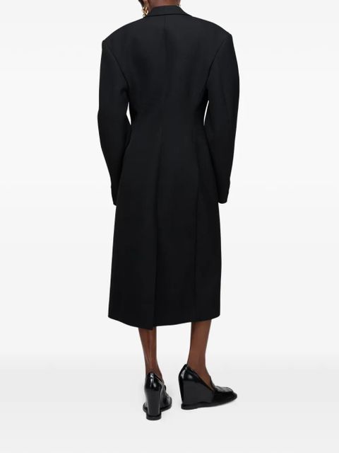 Acne Studios wool double-breasted coat - Black - zdjęcie produktu nr 2