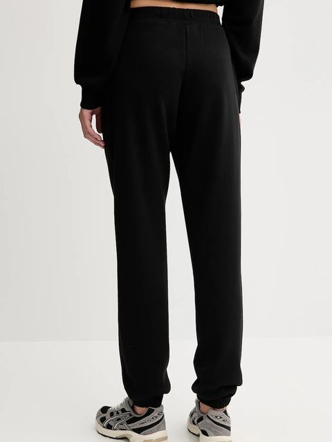 Guess spodnie dresowe ROBERTA kolor czarny z aplikacją V5RB13 KC3D2