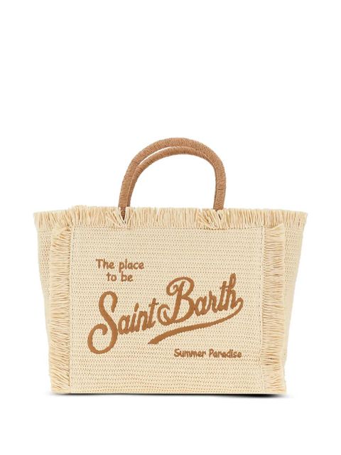MC2 Saint Barth Cole fringed tote bag - Neutrals - zdjęcie produktu nr 1