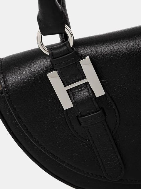 Silvian Heach torebka skórzana SPAGNOLI kolor czarny RCP25020BO