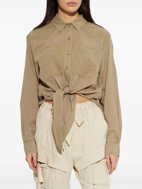 MARANT ÉTOILE pocket shirt - Neutrals