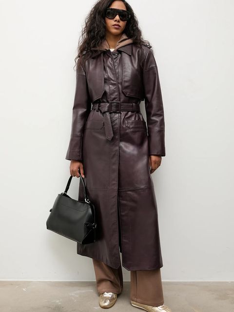 Answear.LAB trencz skórzany