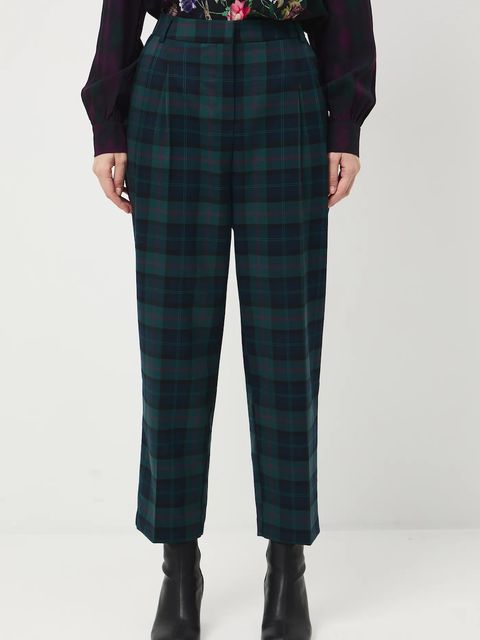 Medicine spodnie damskie kolor multicolor proste medium waist - zdjęcie produktu nr 1