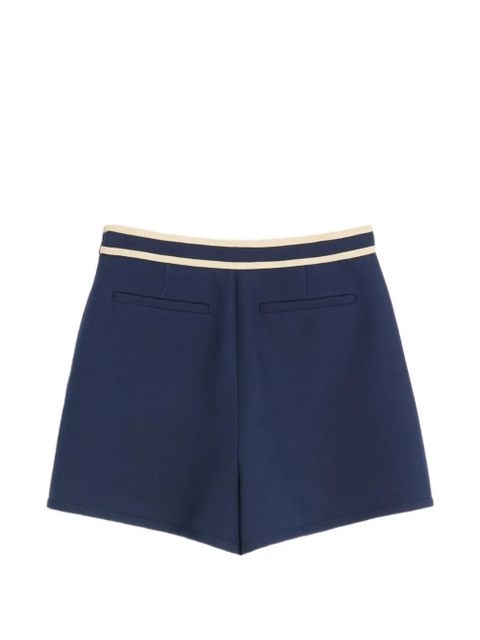 Valentino Garavani Crepe Couture shorts - Blue