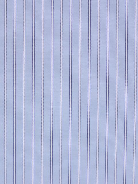 Róhe striped button-up shirt - Blue