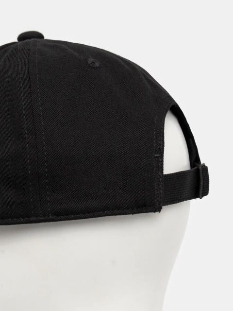 adidas Originals czapka z daszkiem bawełniana kolor czarny z aplikacją IY1545