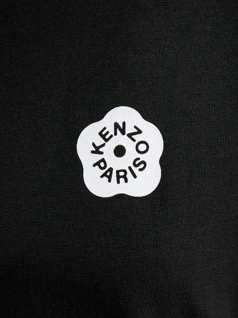 Kenzo t-shirt bawełniany damski kolor czarny FF52TS5524SO