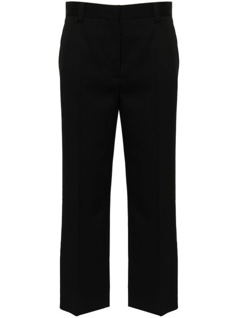 Miu Miu grain de poudre cropped trousers - Black