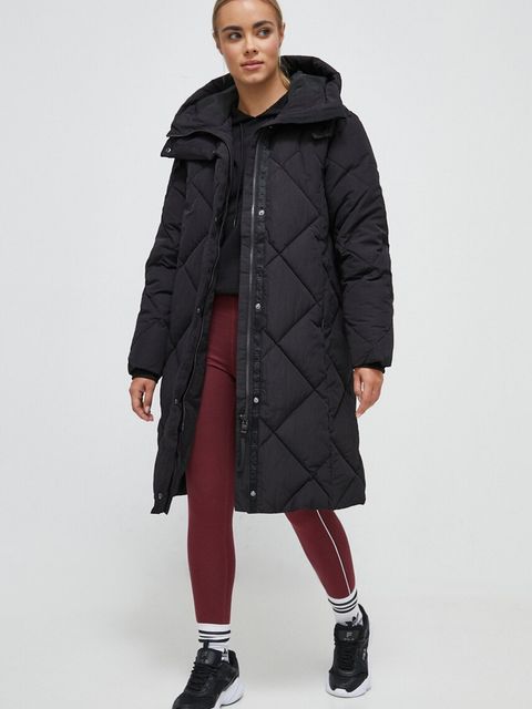 Didriksons kurtka damska kolor czarny zimowa - zdjęcie produktu nr 1