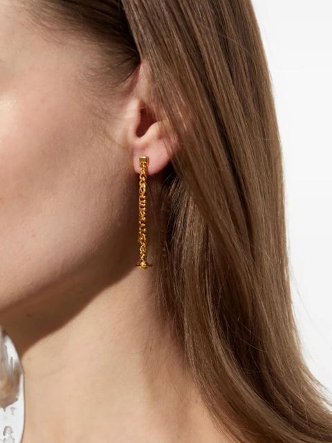 Vivienne Westwood chain drop earrings - Gold - zdjęcie produktu nr 2