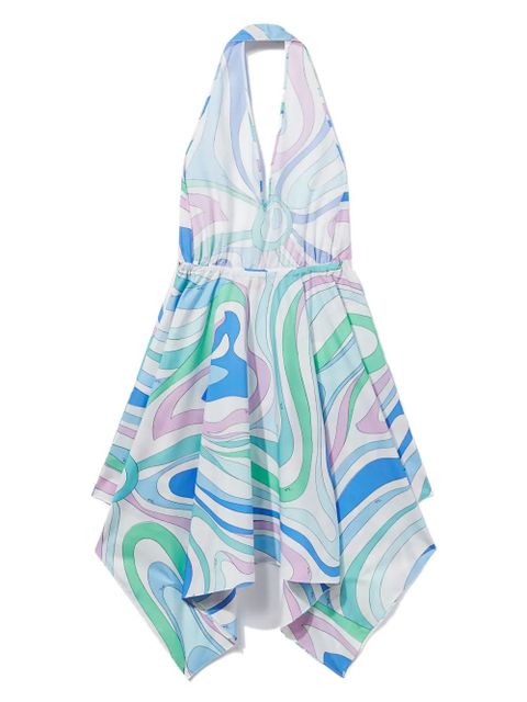 PUCCI Twill-print silk minidress - White - zdjęcie produktu nr 2