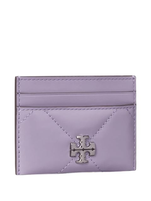 Tory Burch Kira diamond quilt card case - Purple - zdjęcie produktu nr 2