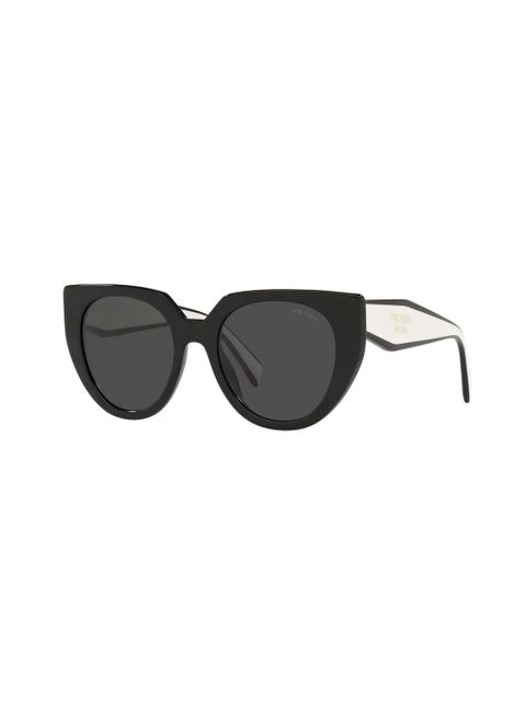 Prada Eyewear PRADA WW BICOLOUR CATEYE SUNGLASSES - Black - zdjęcie produktu nr 2