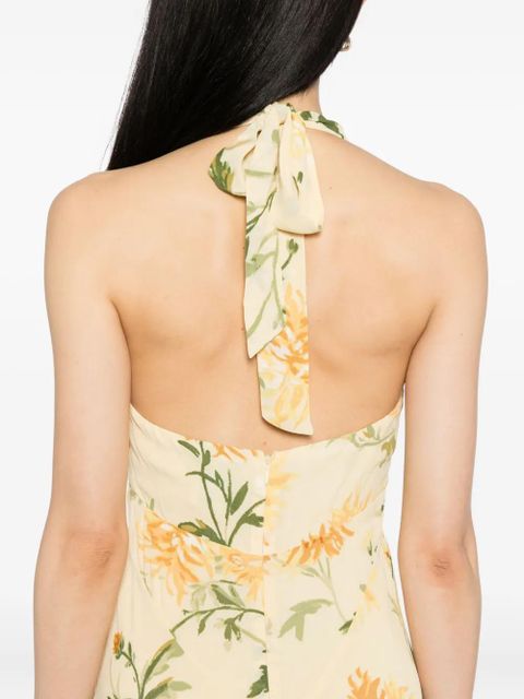 Reformation Briony dress - Yellow