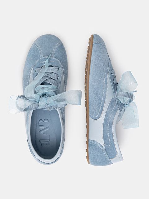 Answear.LAB sneakersy zamszowe POWDER BLUE - zdjęcie produktu nr 1