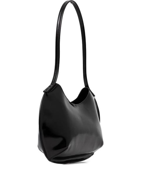 BY FAR medium Horner leather shoulder bag - Black - zdjęcie produktu nr 1