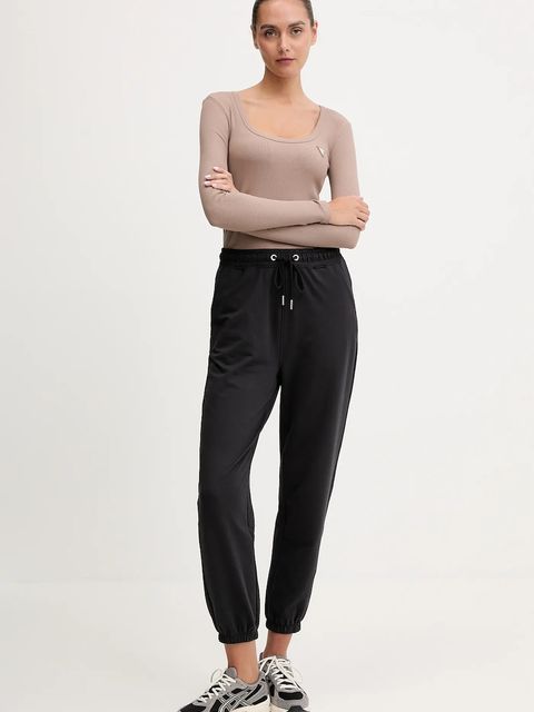 Guess longsleeve damski kolor beżowy V4BP07 K8RT2