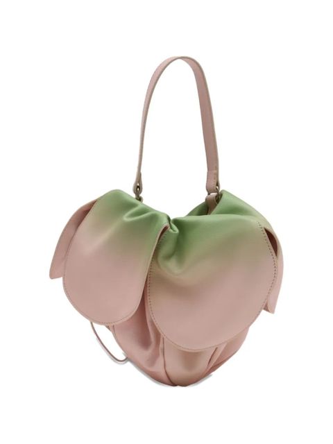 Simone Rocha Rose leather clutch bag - Pink - zdjęcie produktu nr 1