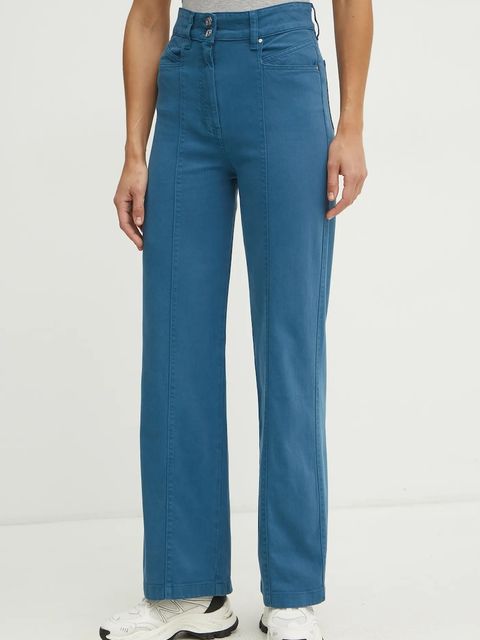 BOSS Orange jeansy damskie kolor niebieski 50531036 - zdjęcie produktu nr 1