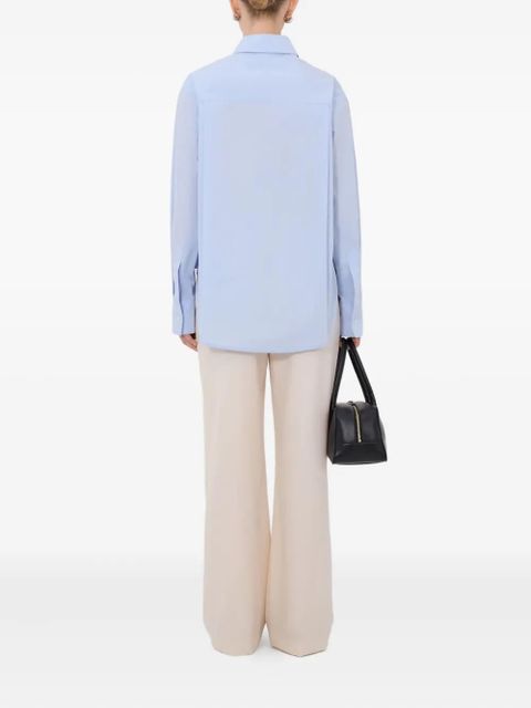 LouLou de Saison LEE patch-pocket shirt - Blue