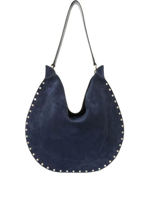 ISABEL MARANT Oskan studded shoulder bag - Blue - zdjęcie produktu nr 1