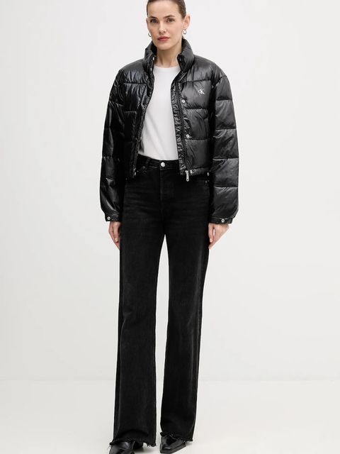 Calvin Klein Jeans kurtka kolor czarny zimowa LV047D504G - zdjęcie produktu nr 2