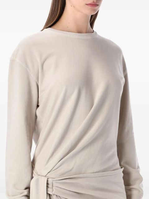 MARANT ÉTOILE Zae long-sleeve mini dress - Neutrals