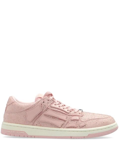AMIRI Skel Top crystal-embellished sneakers - Pink - zdjęcie produktu nr 1