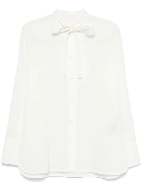 Jil Sander pussy-bow shirt - White - zdjęcie produktu nr 1