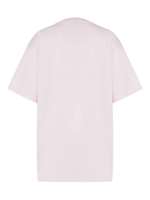 Moschino goose-print cotton T-shirt - Pink - zdjęcie produktu nr 2