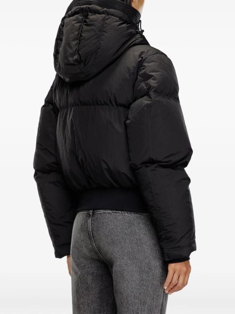 Diesel W-PEYT puffer jacket - Black - zdjęcie produktu nr 2