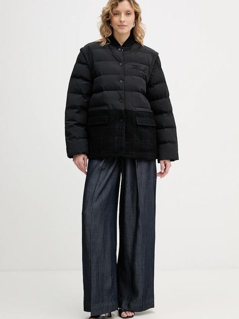 Karl Lagerfeld kurtka z dodatkiem wełny - zdjęcie produktu nr 2