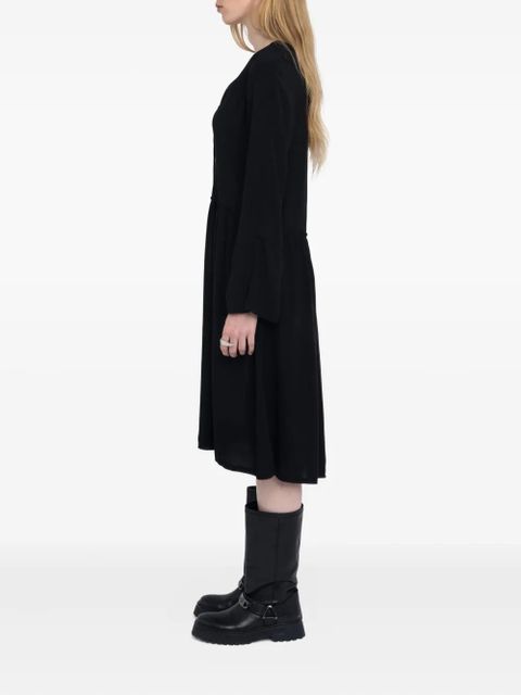 Zadig&Voltaire Rinas midi dress - Black - zdjęcie produktu nr 2