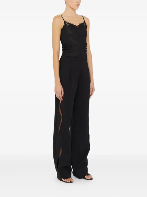 Christopher Esber tailored cut-out trousers - Black - zdjęcie produktu nr 2