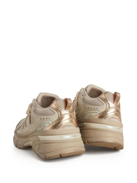 Golden Goose Lightstar metallic sneakers - Neutrals