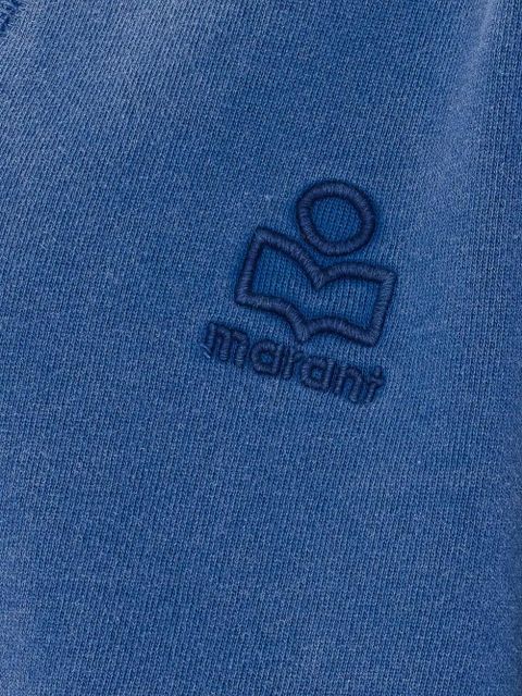 MARANT ÉTOILE Stephy embroidered V-neck cardigan - Blue